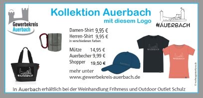 Flyer der Kollektion Auerbach mit allen Artikeln und Preisen